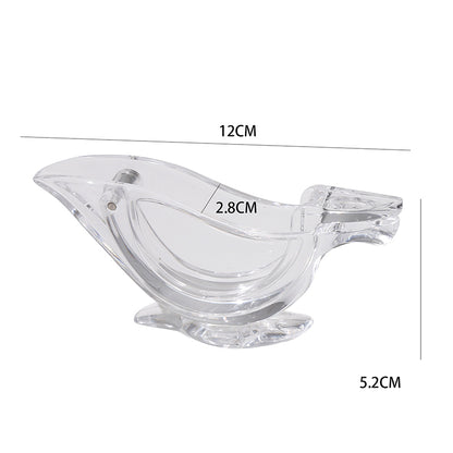 Manual Juice Acrylic Lemon Clip Hand Orange Squeezer Machine Boat Shape Squeeze Fruit Kitchen Bar Gadget Household Tool
