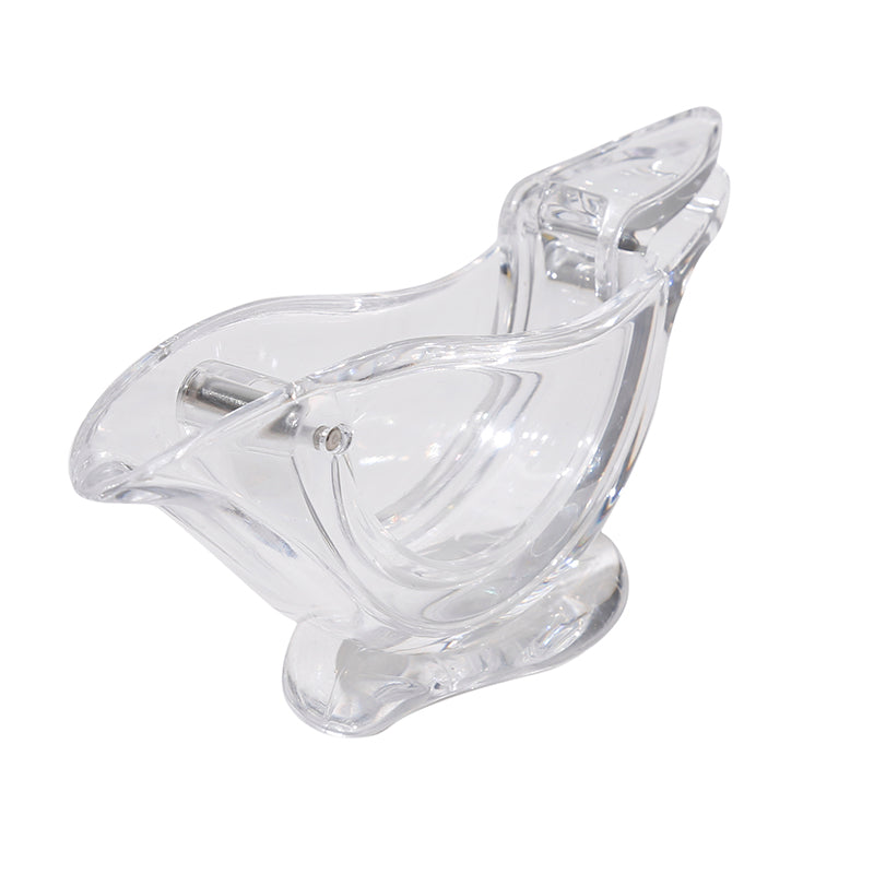 Manual Juice Acrylic Lemon Clip Hand Orange Squeezer Machine Boat Shape Squeeze Fruit Kitchen Bar Gadget Household Tool