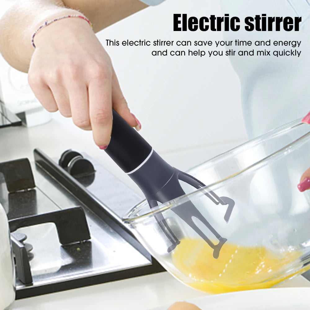 3 Speed Automatic Whisk Stirrer Crazy Stick Blender Utensil Triangle Food Mixer Egg Beaters Food Sauce Soup Mixer Kitchen Tools