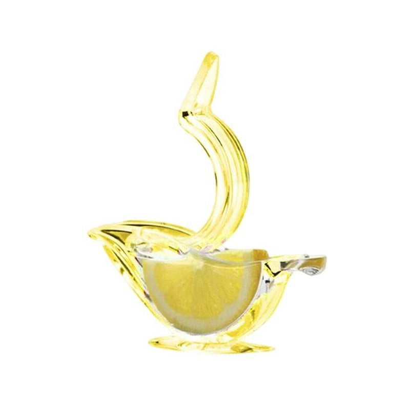 Manual Juice Acrylic Lemon Clip Hand Orange Squeezer Machine Boat Shape Squeeze Fruit Kitchen Bar Gadget Household Tool