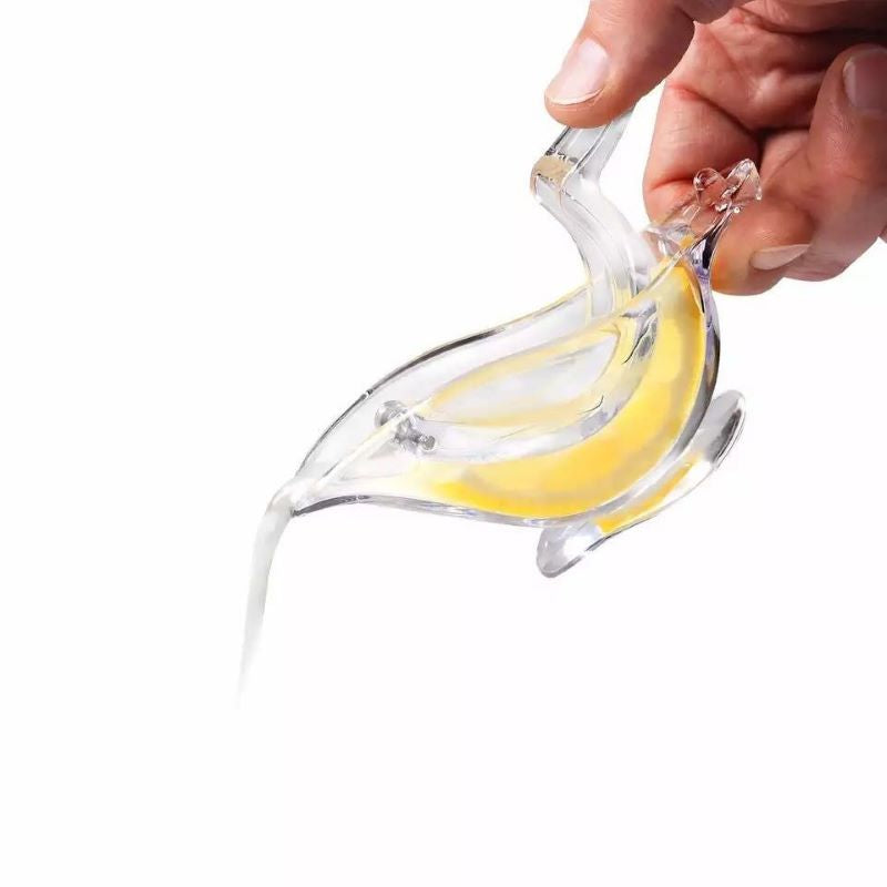 Manual Juice Acrylic Lemon Clip Hand Orange Squeezer Machine Boat Shape Squeeze Fruit Kitchen Bar Gadget Household Tool